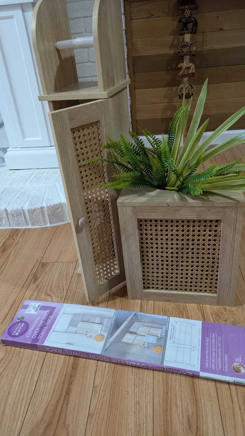 3 piece set for adding style and storage to your bathroom