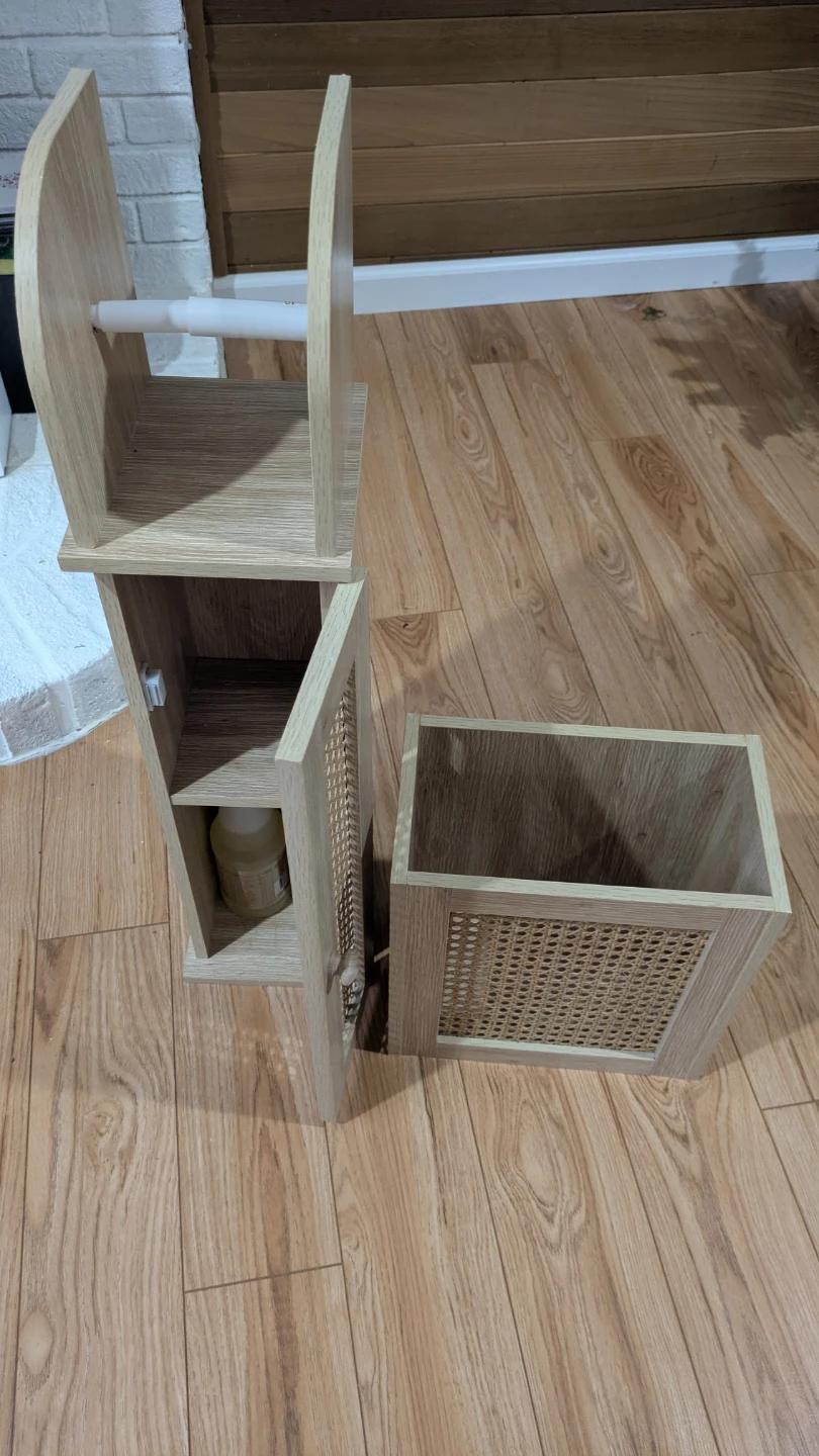 3 piece set for adding style and storage to your bathroom - photo 2