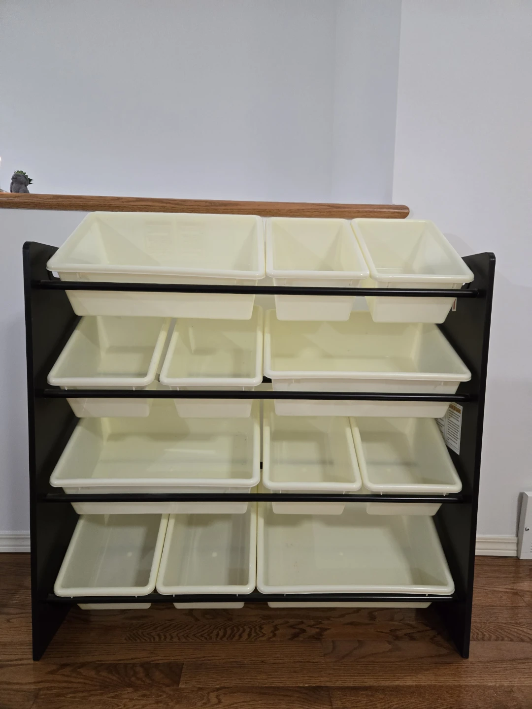 Toy Organizer Shelf with Bins - photo 3