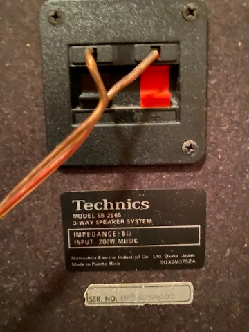 Technics Speakers SB-2565 - photo 3