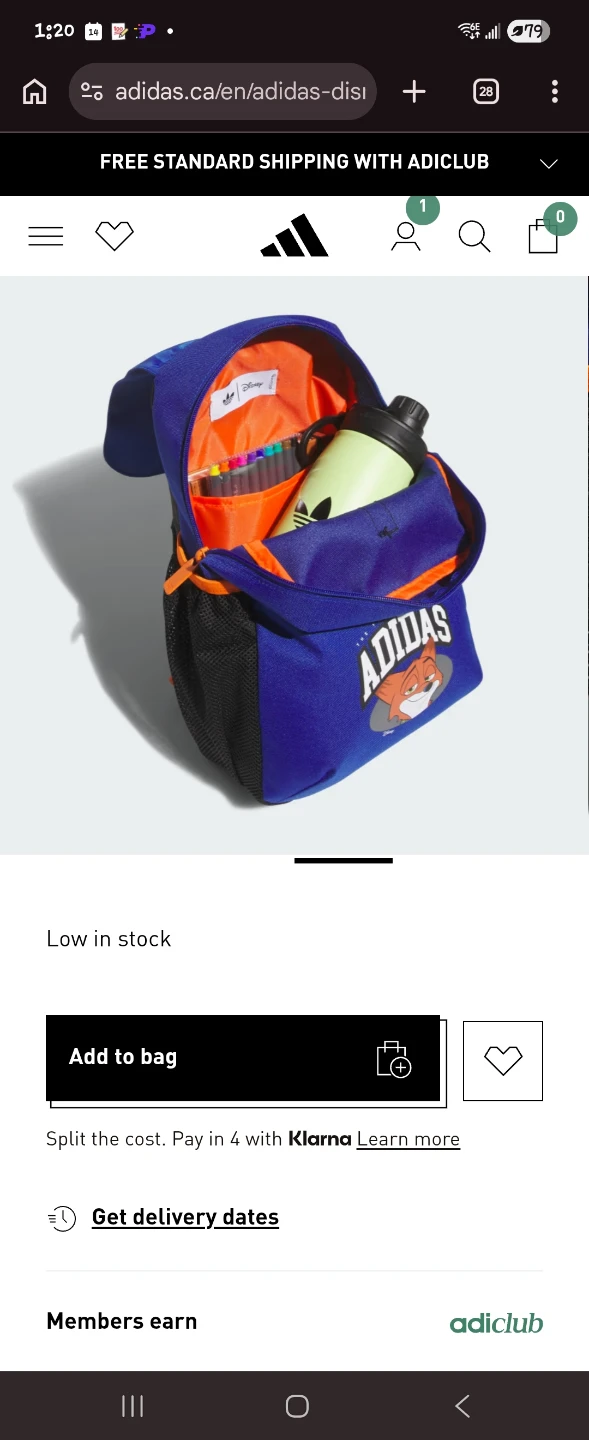 Adidas x Disney Fox Backpack - photo 2