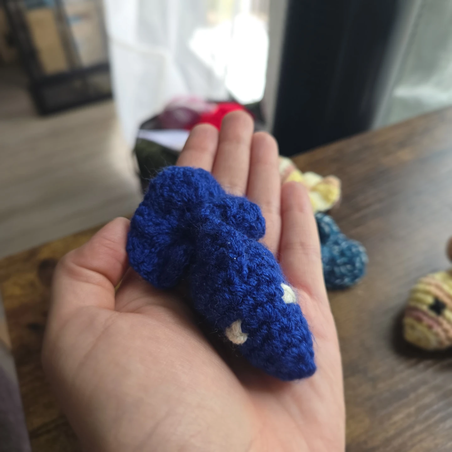 Handmade Crocheted Cat Toy- catnip fish - photo 2