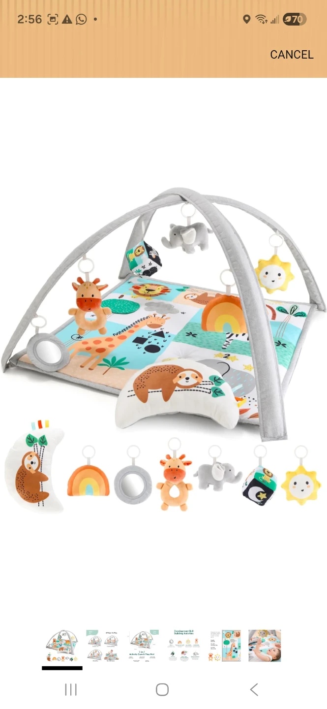 7-in-1 Activity Gym & Play Mat