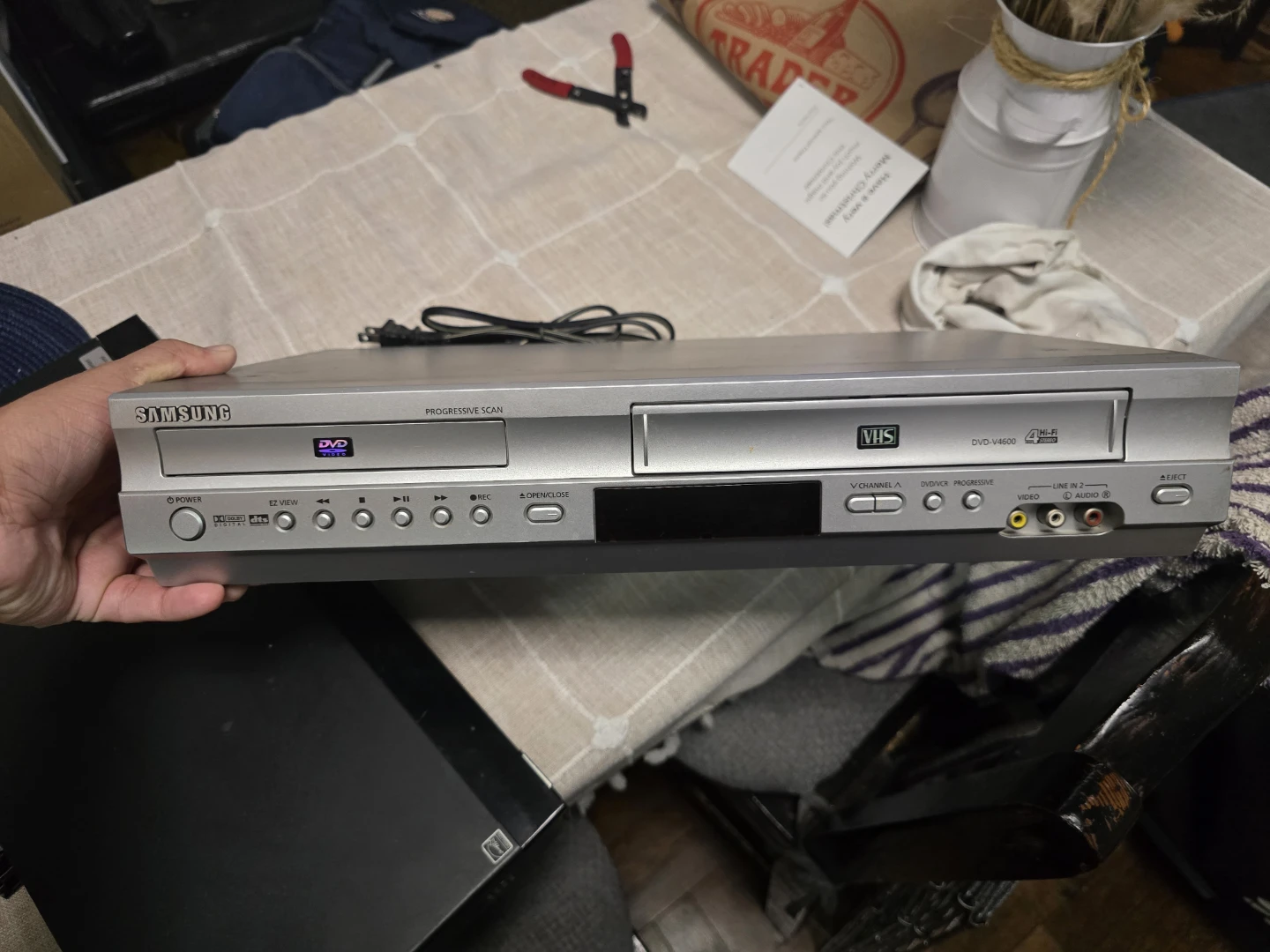 Samsung DVD/VHS Dual Deck DV-4600A
