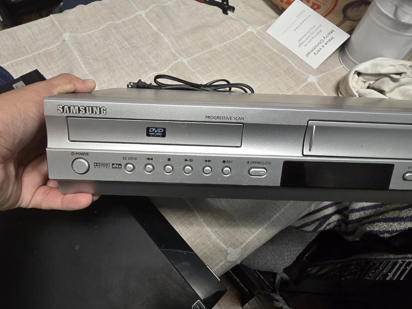 Samsung DVD/VHS Dual Deck DV-4600A - photo 2