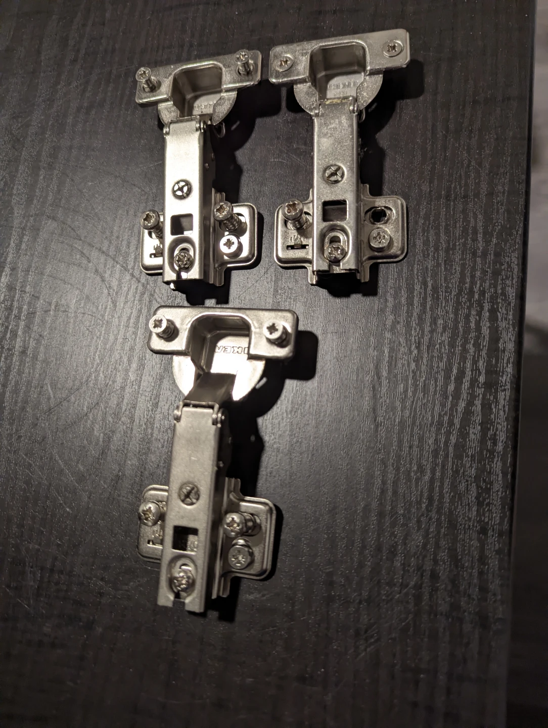 IKEA Cabinet Hinges Complement - Set of 3