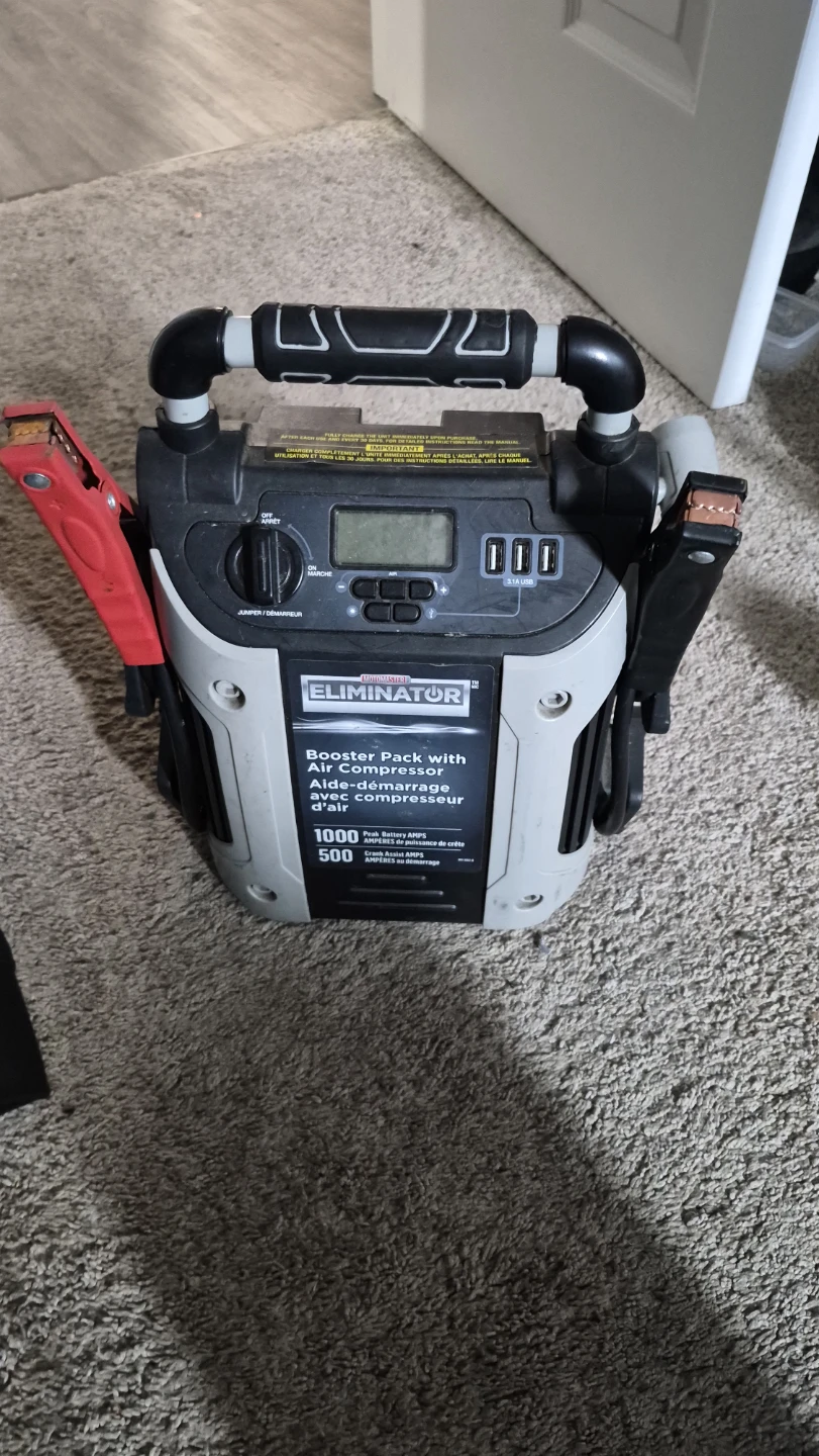 Eliminator Booster Pack with Air Compressor