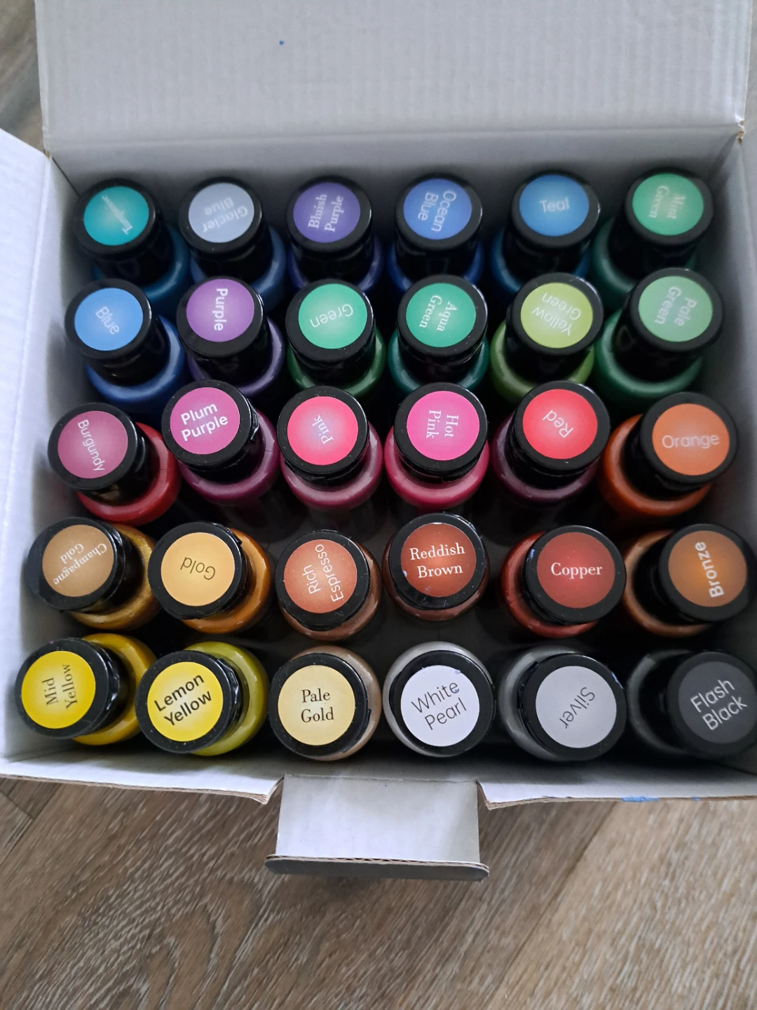 Shuttle Art Metallic Acrylic Paint - 30 Colors