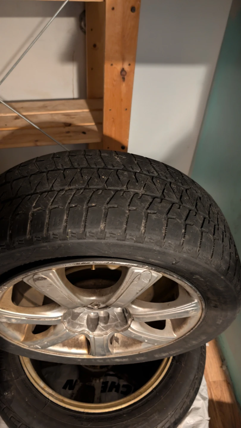 Michelin Tires with Rims - Set of 2