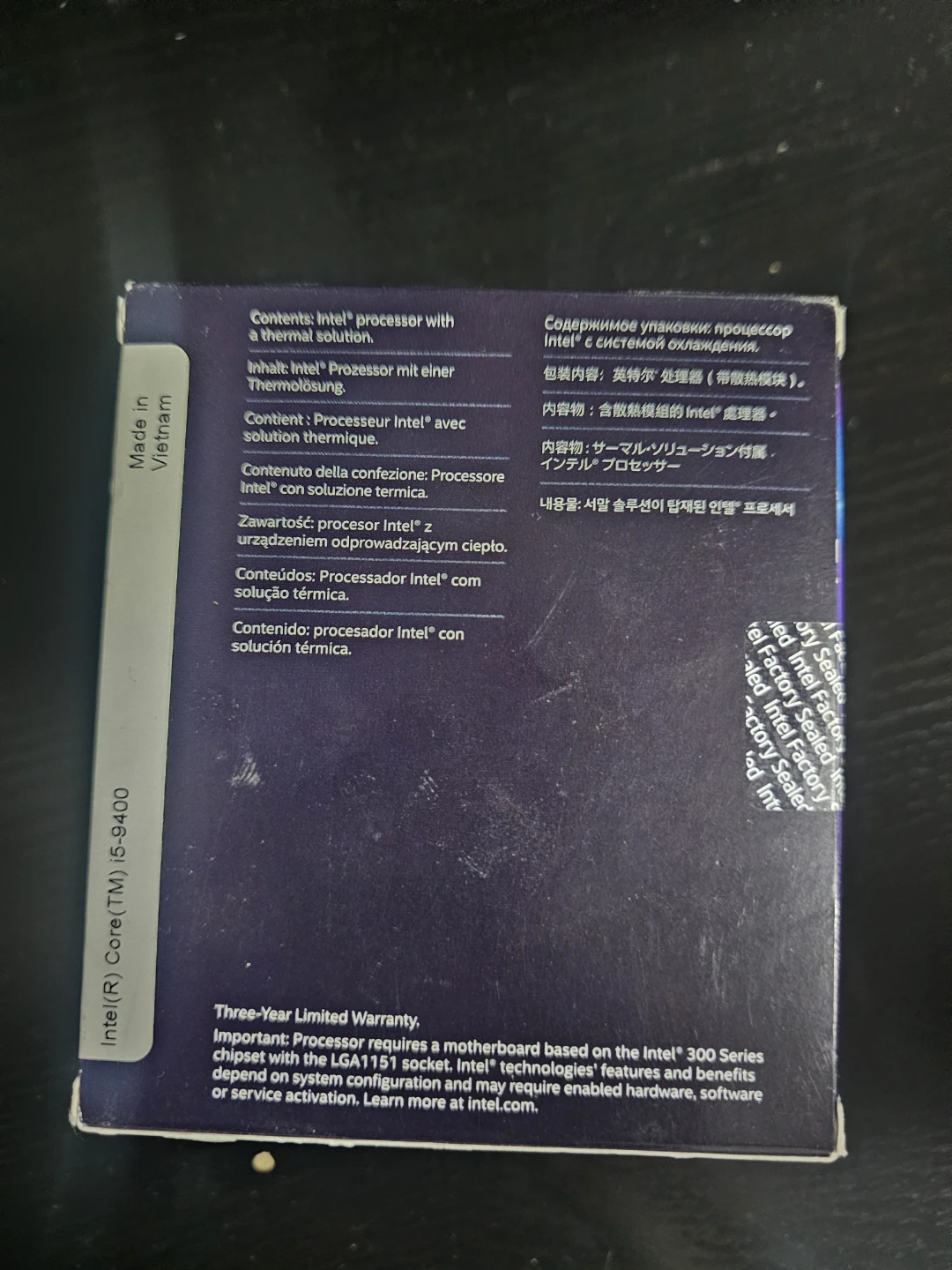 Intel Core i5-9400 Processor - photo 3