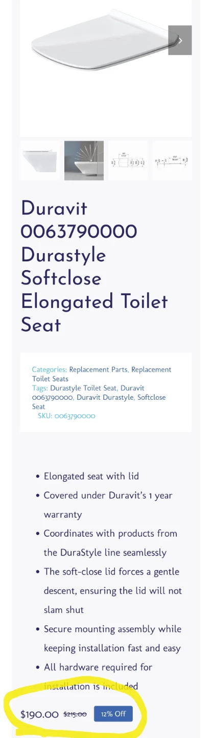 Duravit 0063790000 Toilet Seat 🚽🧻 - photo 5