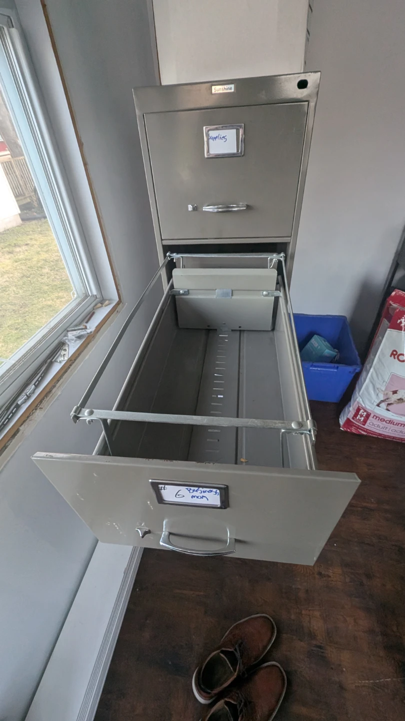 large 5 drawer filing cabinet - photo 2