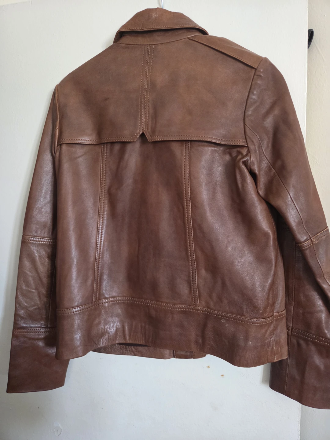 Danier Brown Leather Jacket XS/TP - photo 4