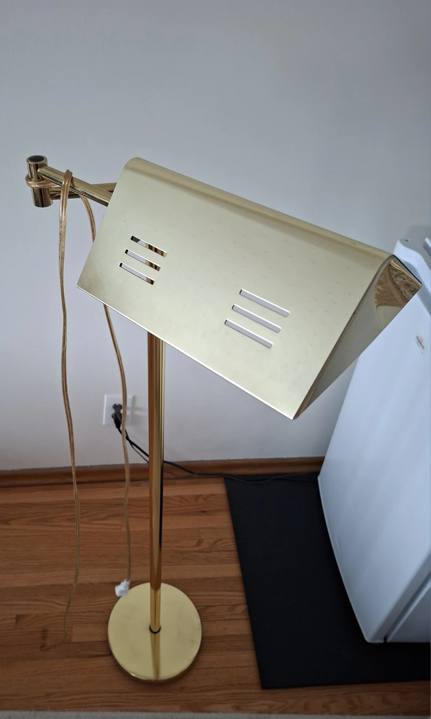 Gold Floor Lamp - photo 3