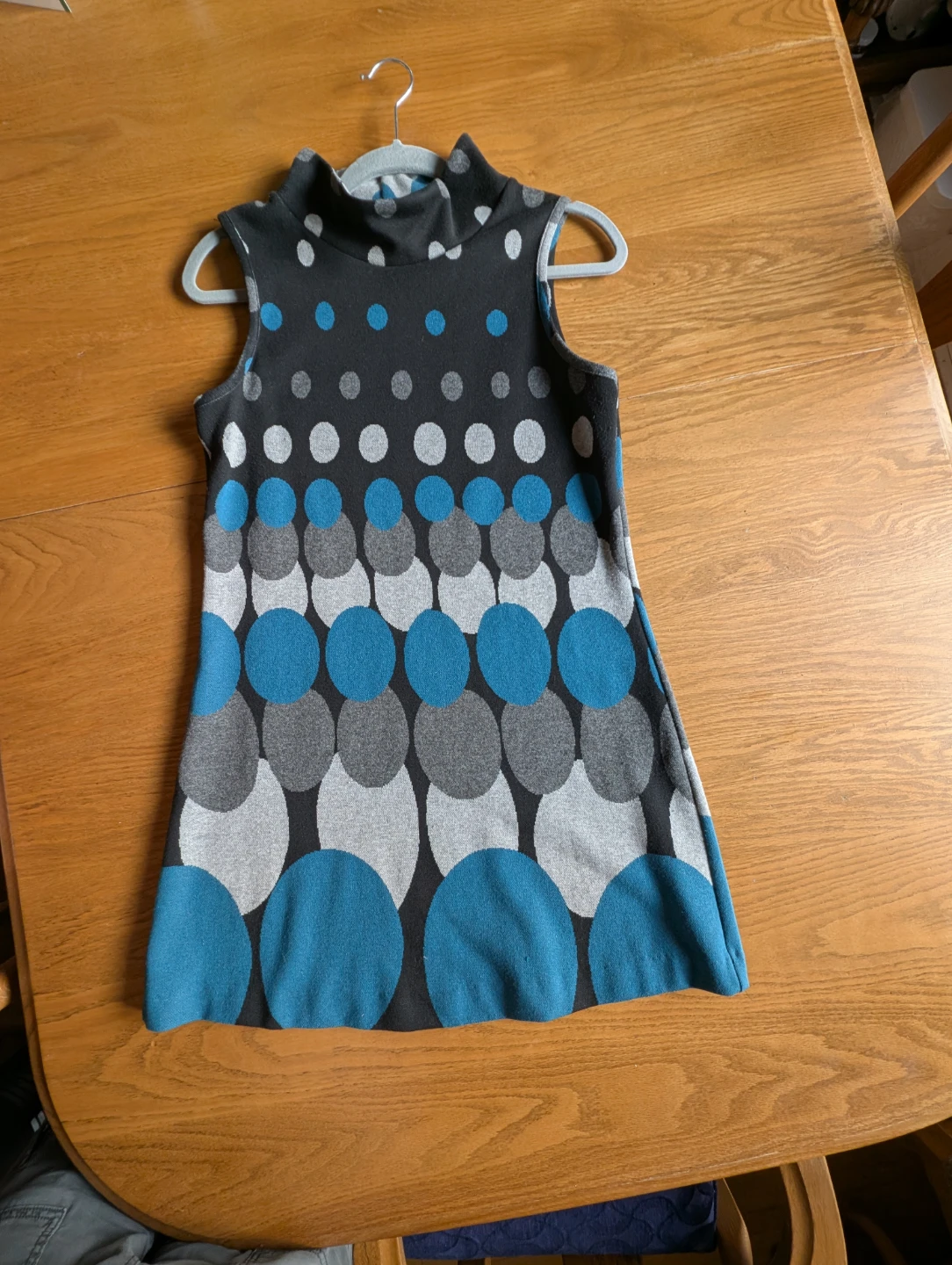 Rinascimento Sleeveless Polka Dot Dress Size S - photo 3