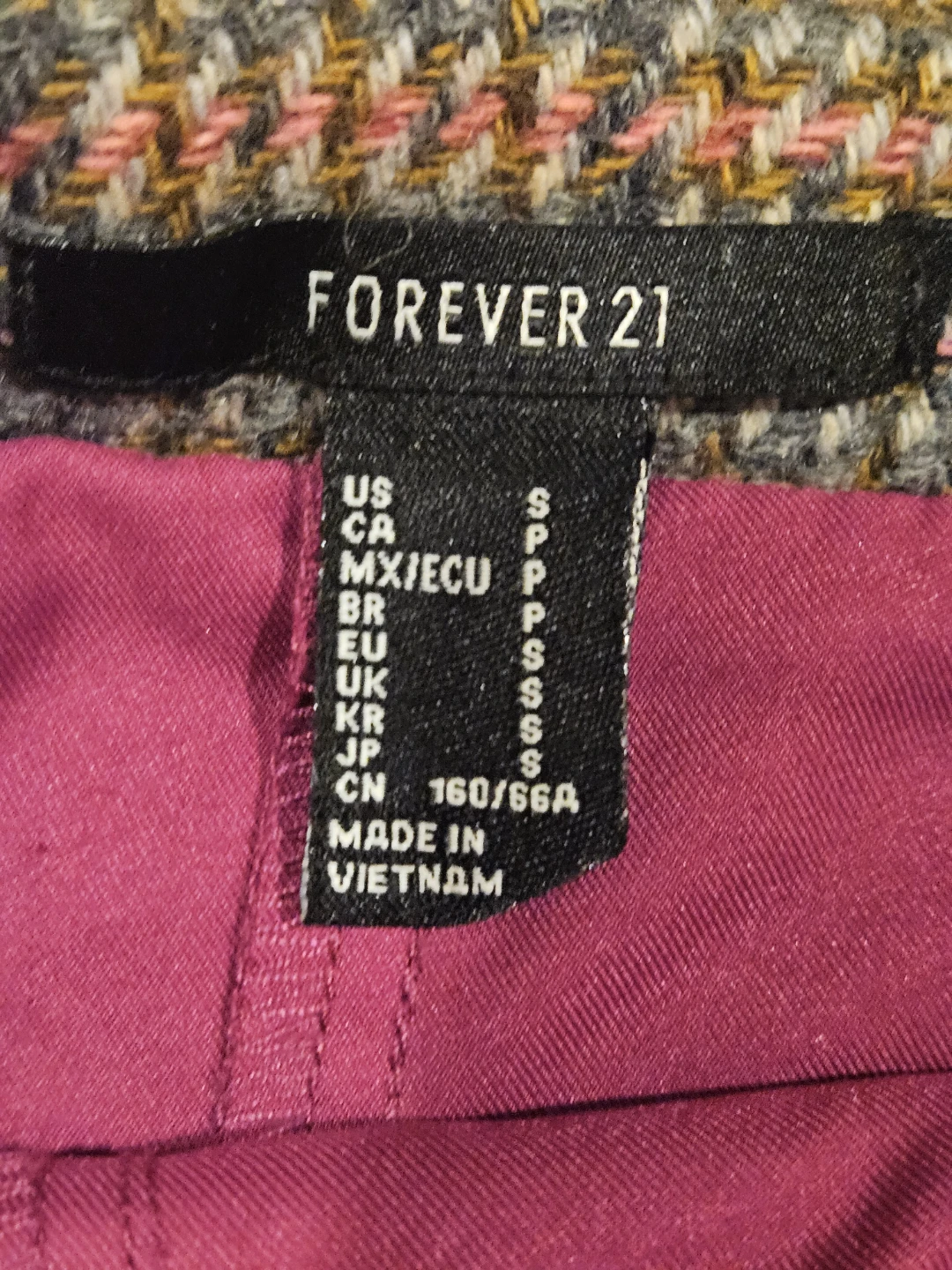 Forever 21 Plaid Mini Skirt - Size S - photo 5