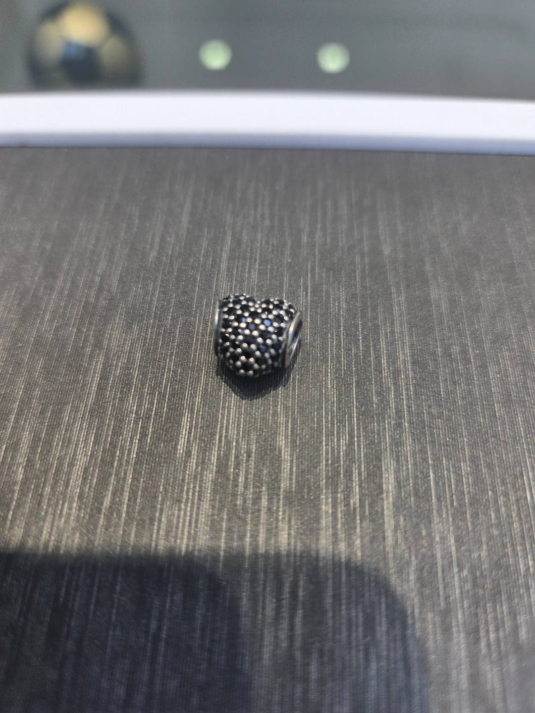 Pandora Sparkling Pave Heart Charm