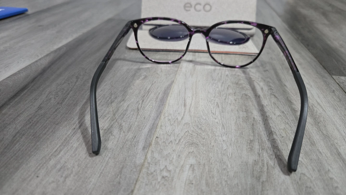 ECO Eyeglasses with Magnetic Sunglasses Clip-On - photo 5