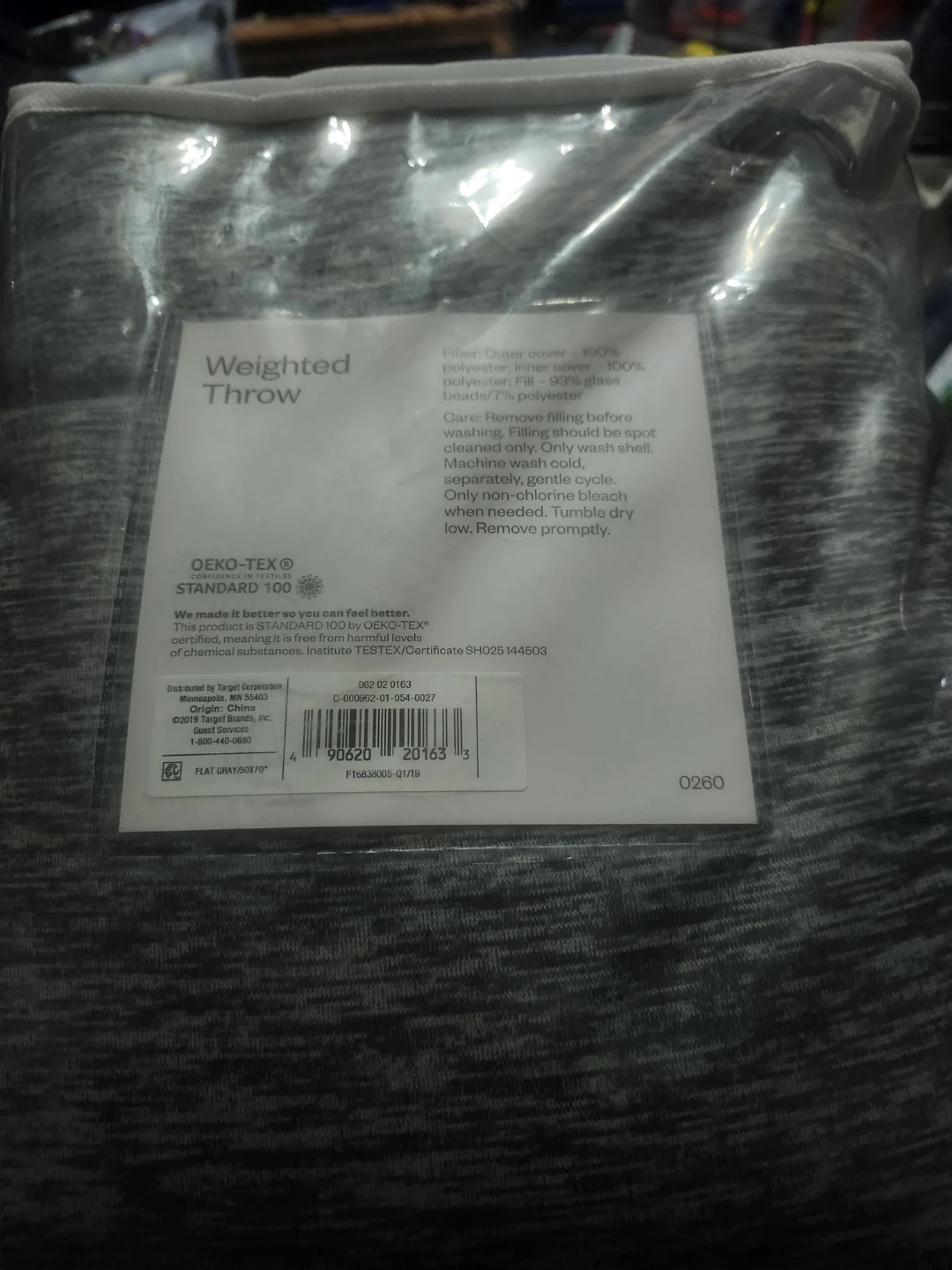 Room Essentials 12lb Weighted Throw - photo 2