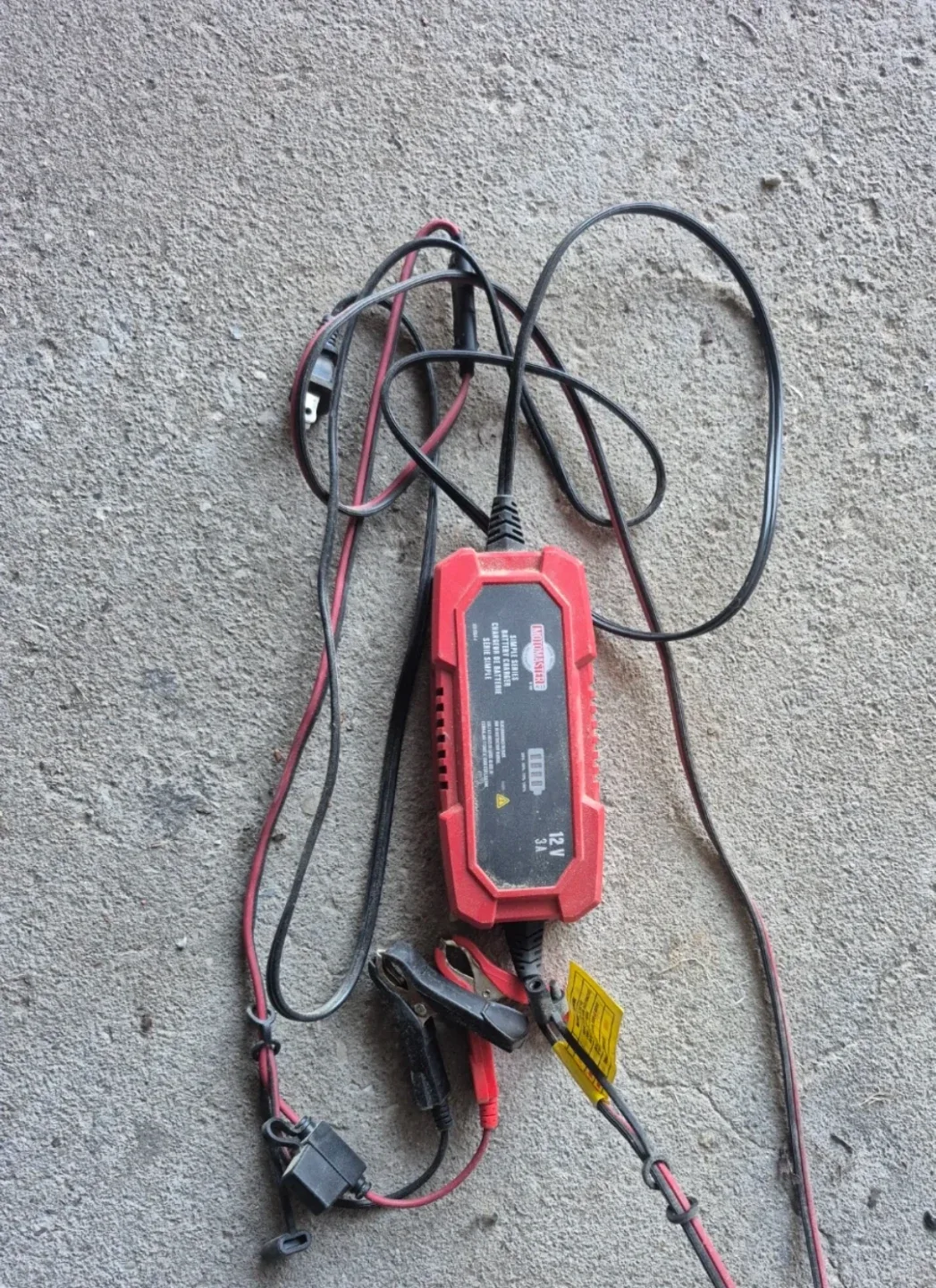 Schumacher 12V 3A Battery Charger