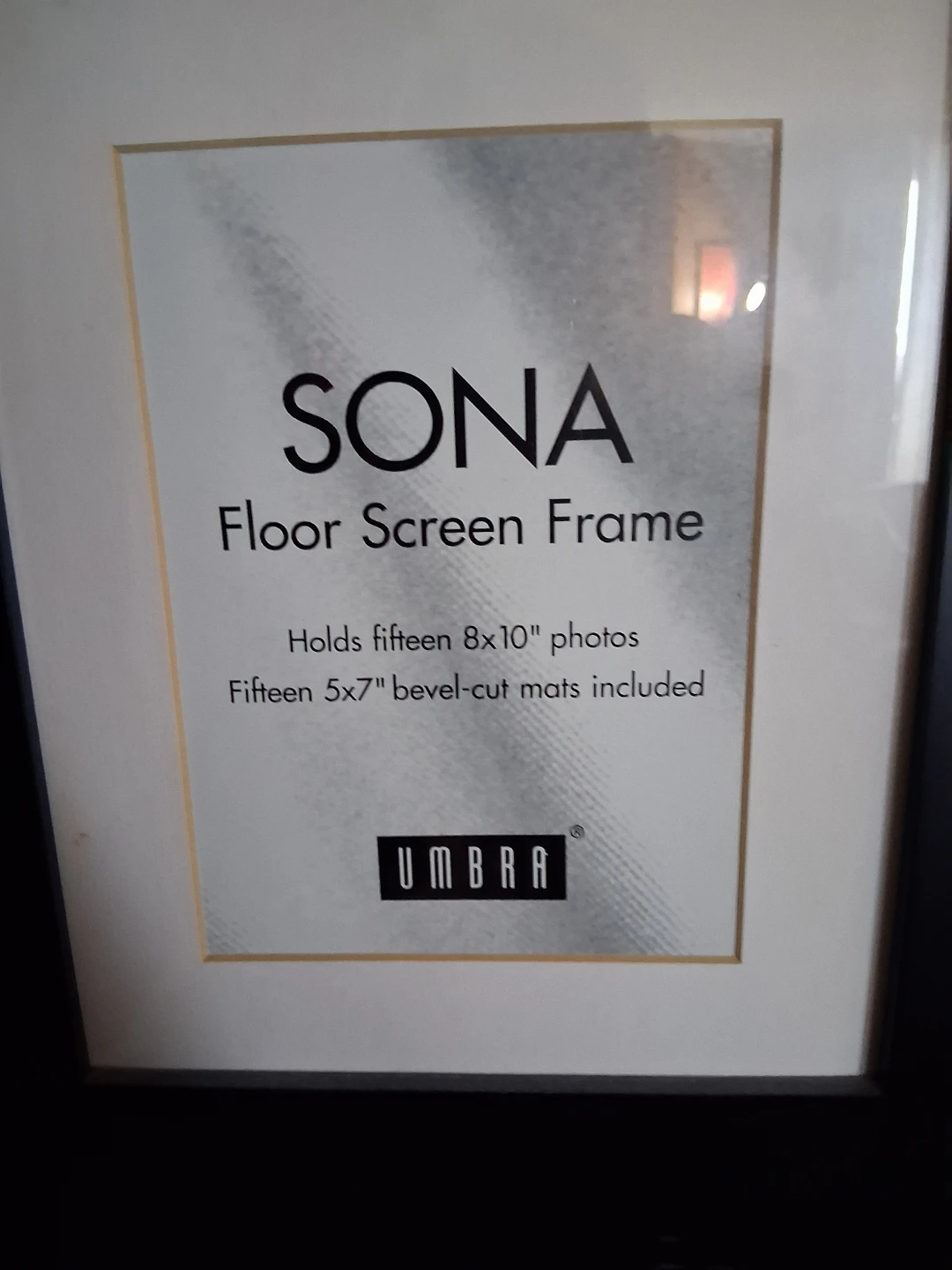 Umbra Sona Floor Picture Frame 1993 VINTAGE