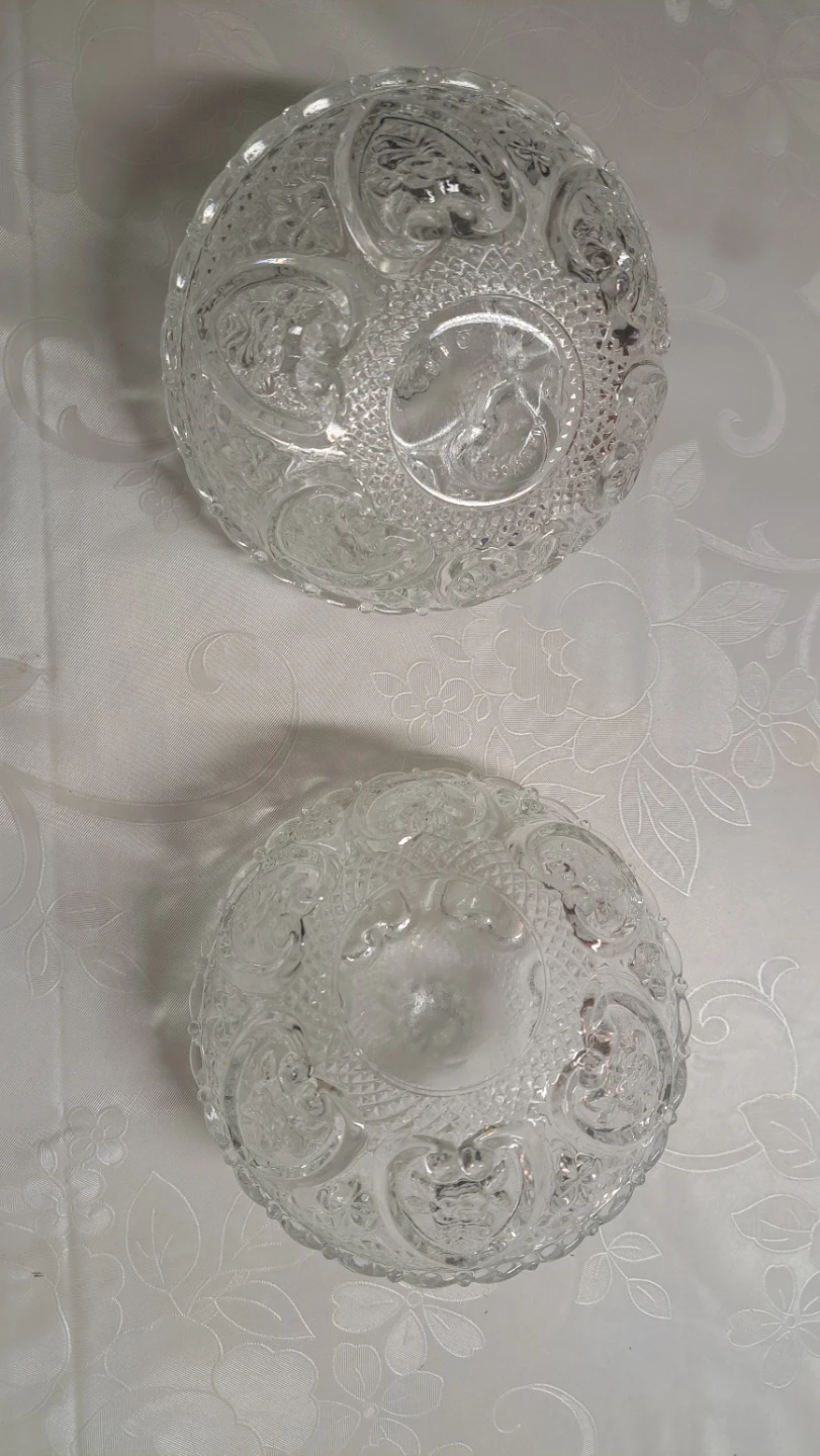 Set of 2 Clear Glass Dessert Bowls - photo 3