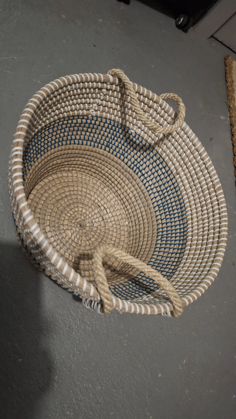 Woven Round Storage Basket - photo 2