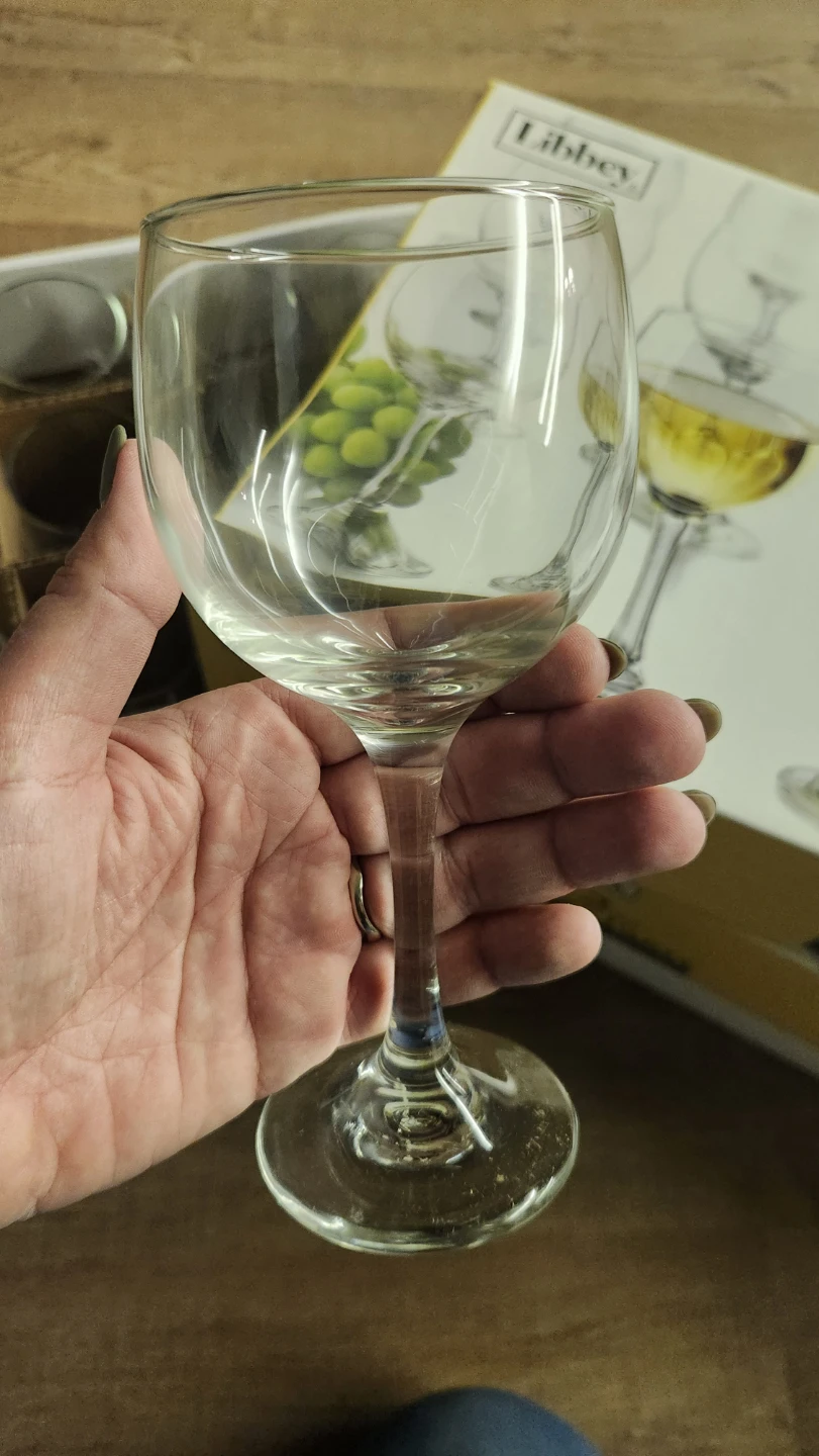 (24 glasses) Wine Party Glasses w Storage Box - photo 2