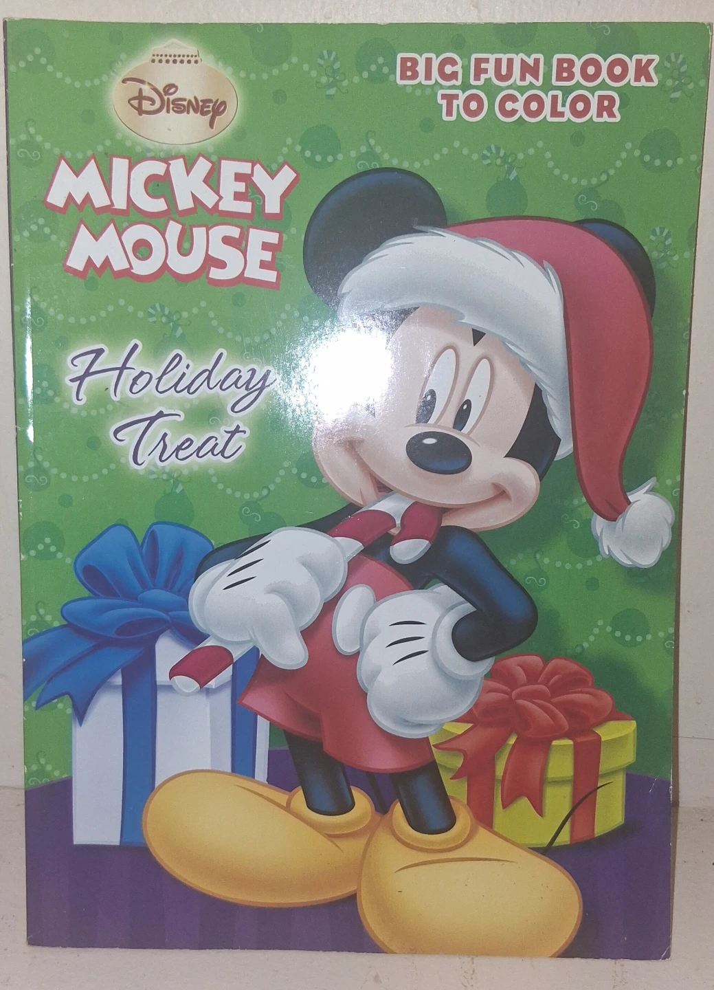 Disney Mickey Mouse Holiday Treat Big Fun Book to Color