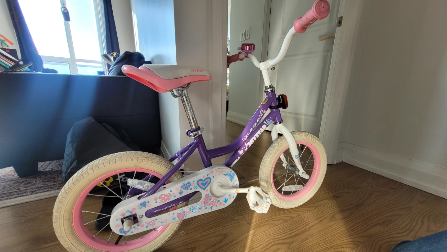 JoyStar Kids Bike - Purple/Pink