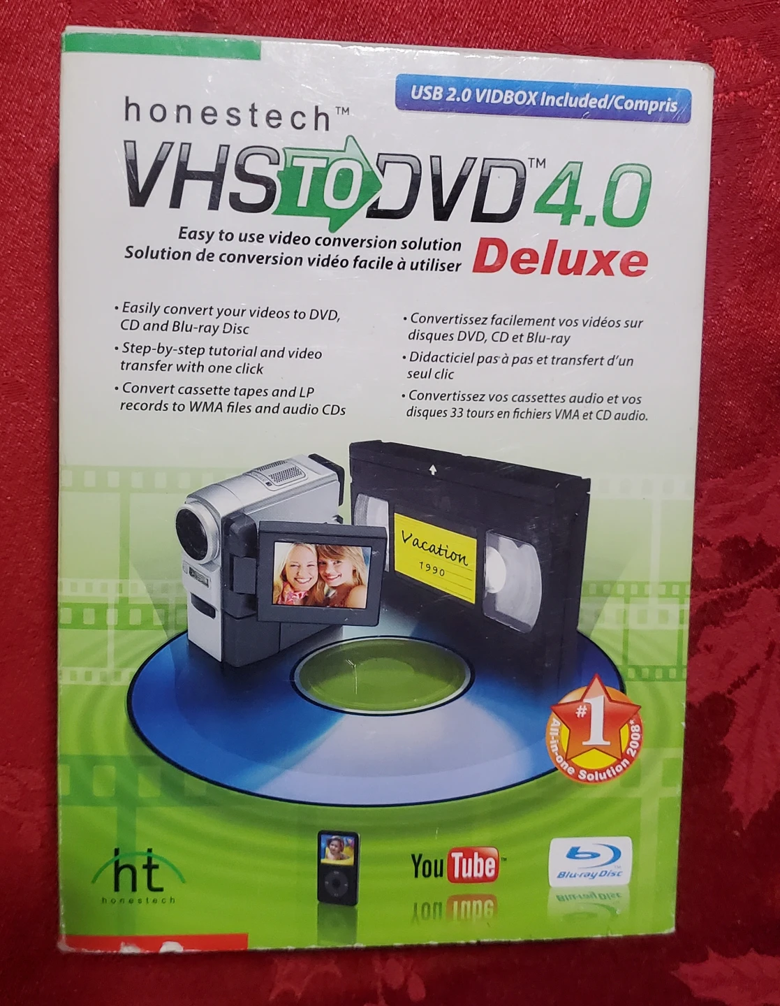 Honestech VHS to DVD 4.0 Deluxe Video Conversion Software