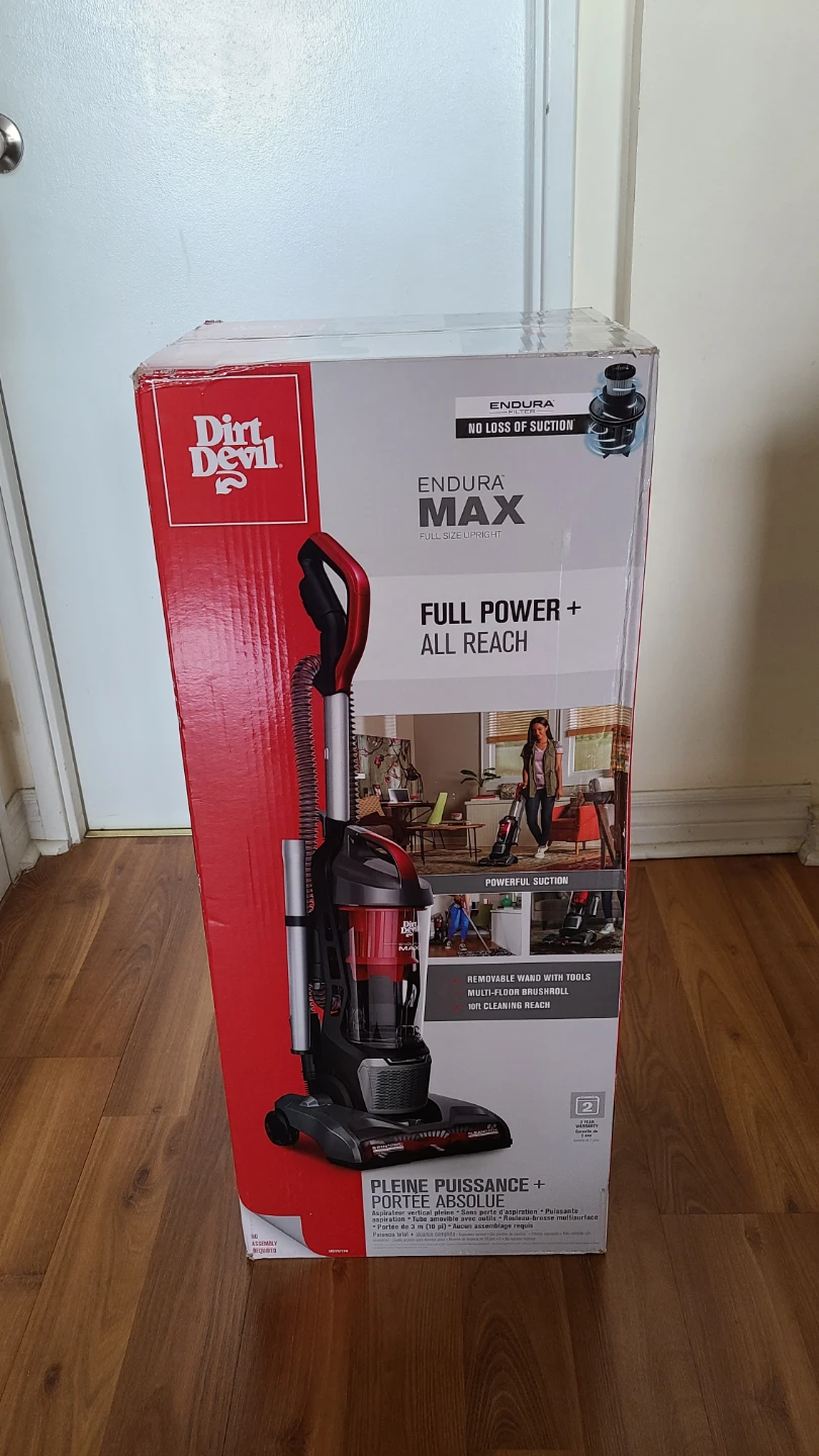Dirt Devil Endura Max Full Size Upright Vacuum Cleaner