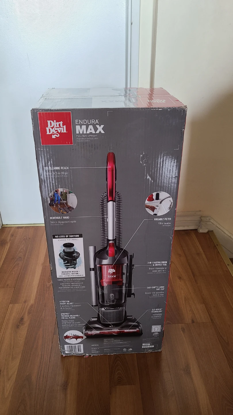 Dirt Devil Endura Max Full Size Upright Vacuum Cleaner - photo 4