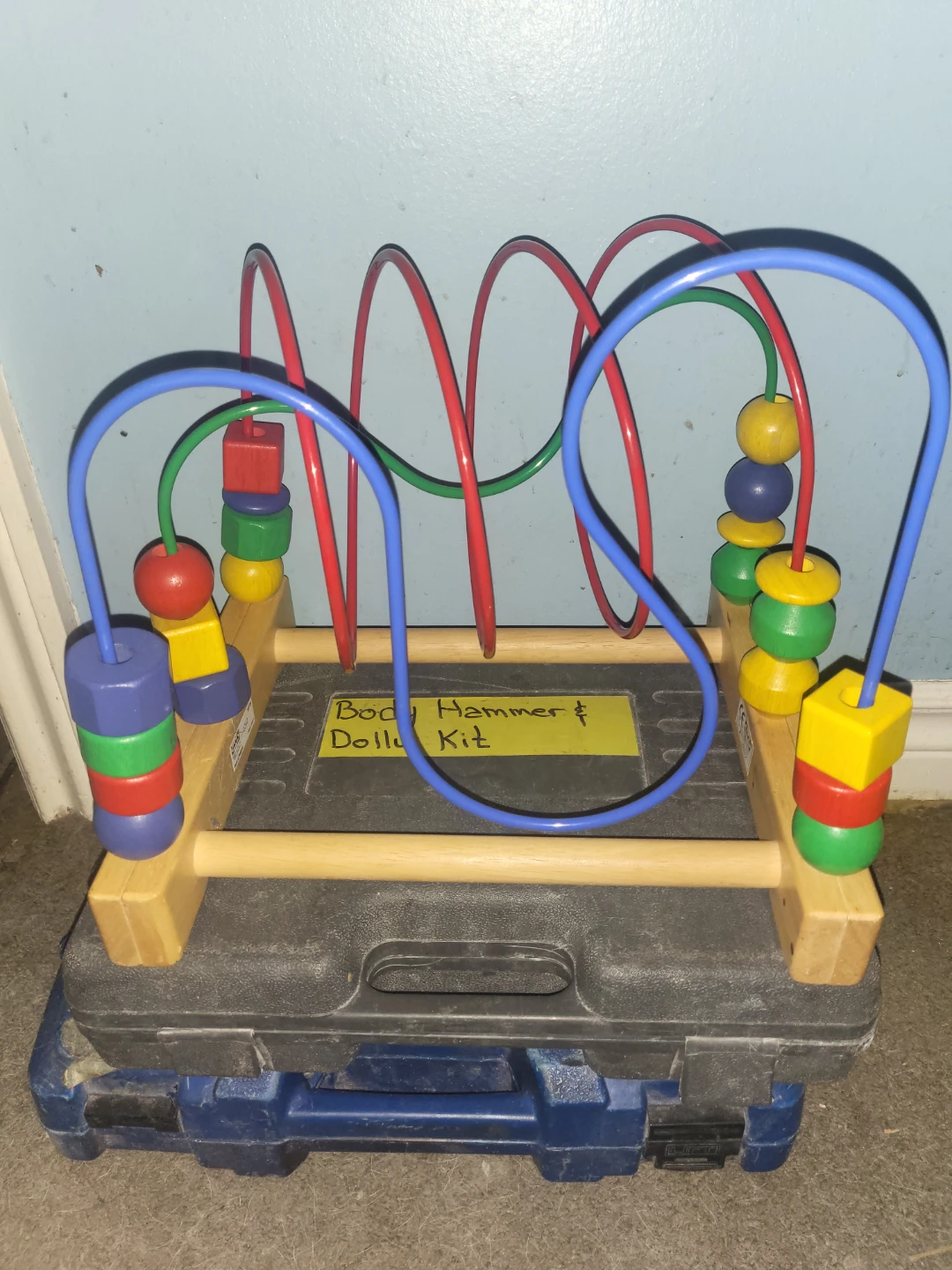 Wooden Bead Maze Toy