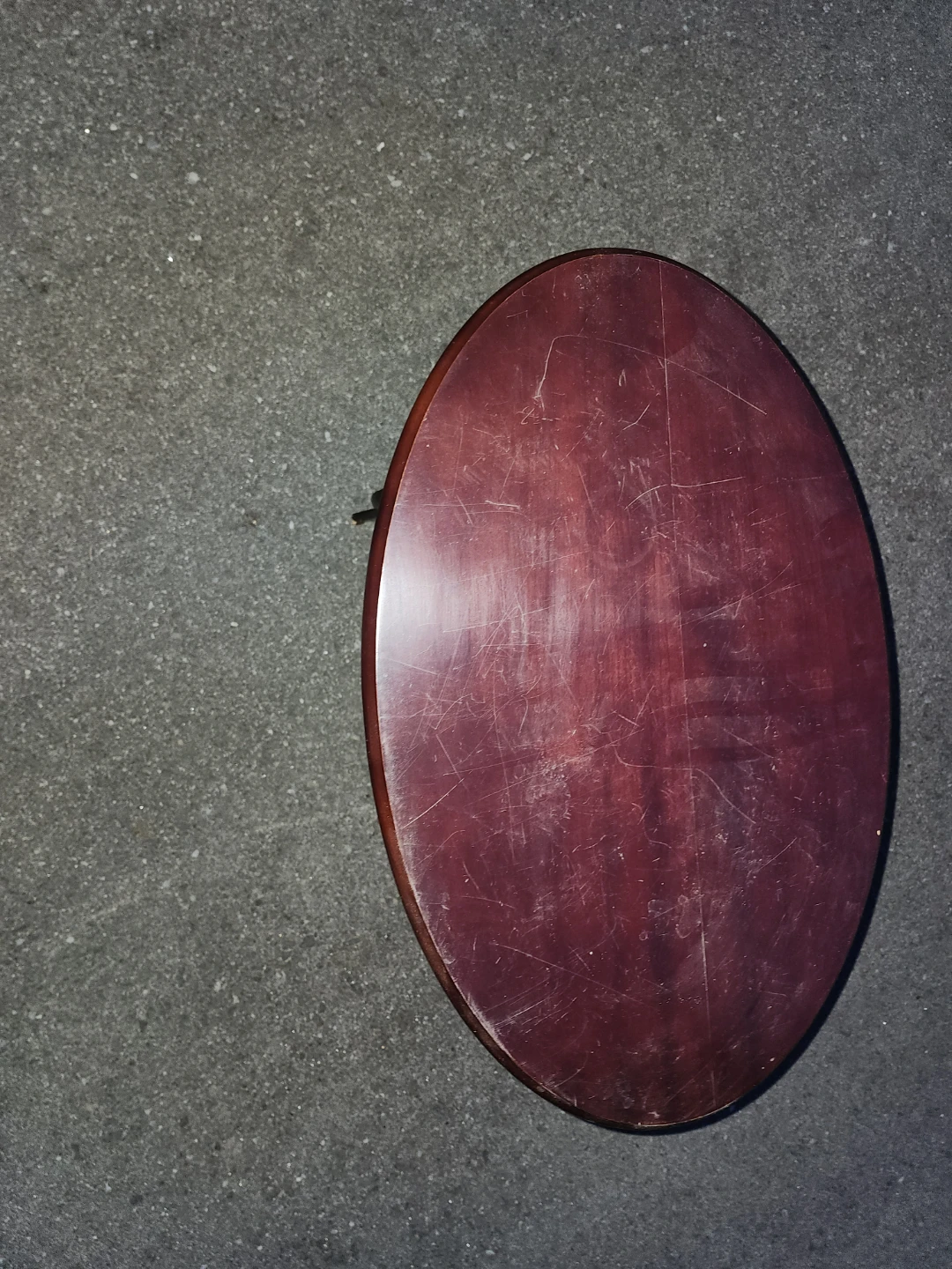 Wooden End Table with Magazine Rack - photo 2