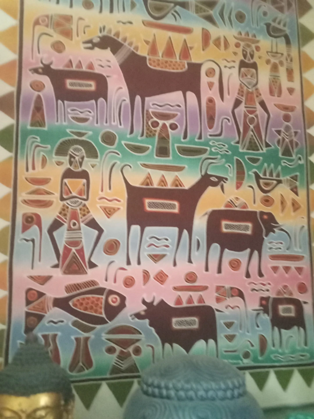 Abstract Tribal Art Painting