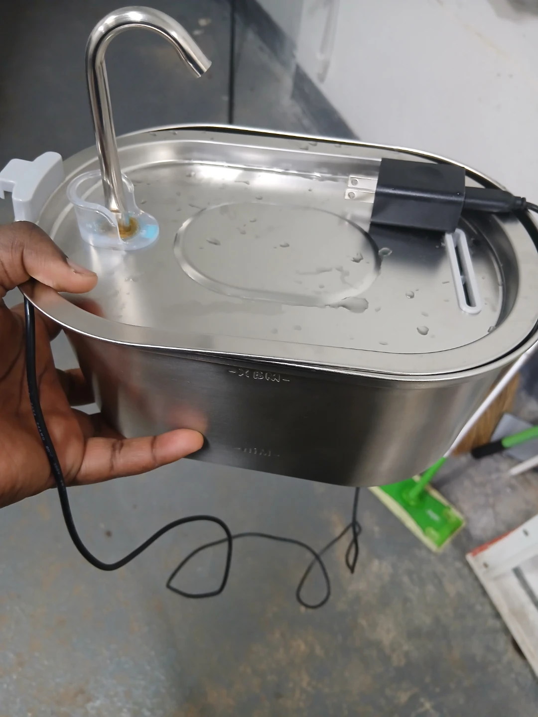 Stainless Steel Pet water fountain
