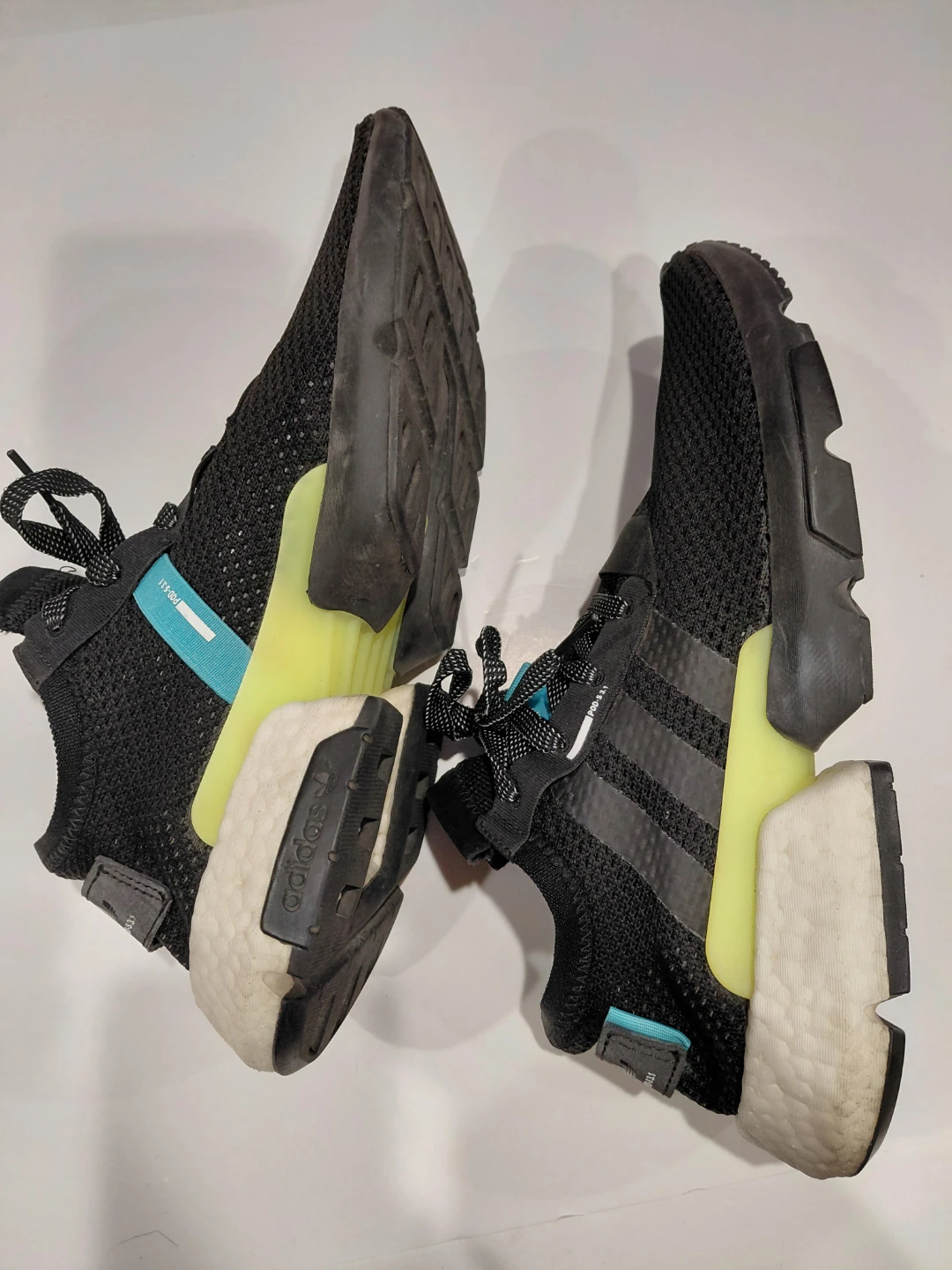 Adidas POD‑S 3.1 Black - Size 9.5