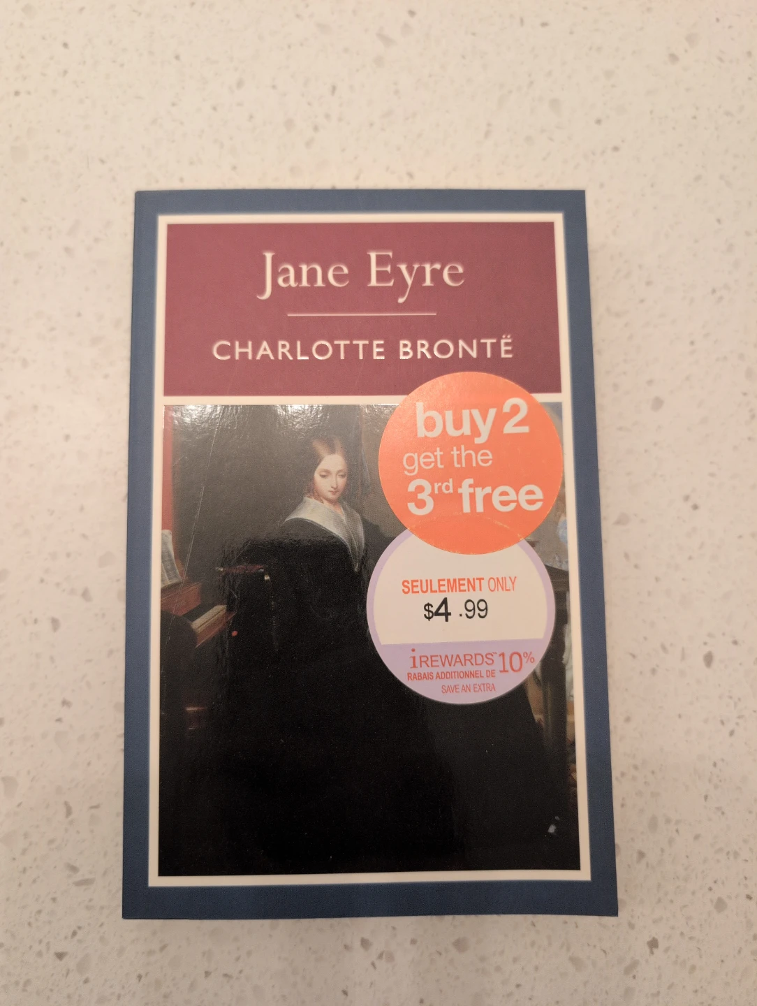 Jane Eyre by Charlotte Brontë - Paperback Novel