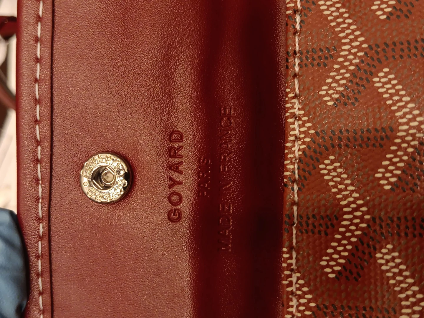 Goyard Tote Bag with Matching Pouch