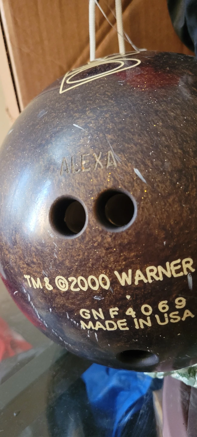 Custom Bowling Ball with Cartoon Character Design - photo 2