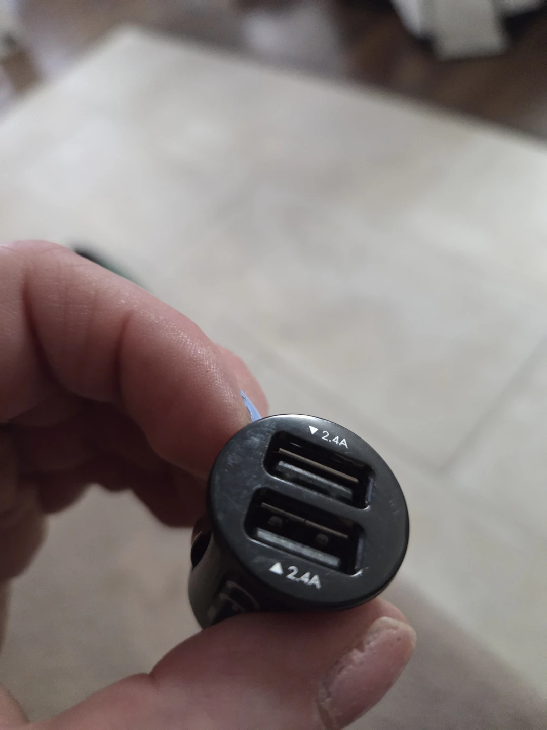 Dual USB Car Charger 2.4A