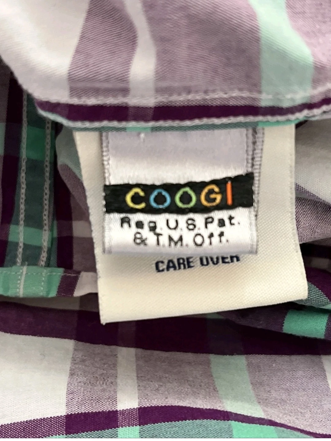 COOGI Australia Classic Fit Plaid Button-Up Shirt 8/XXL - photo 3