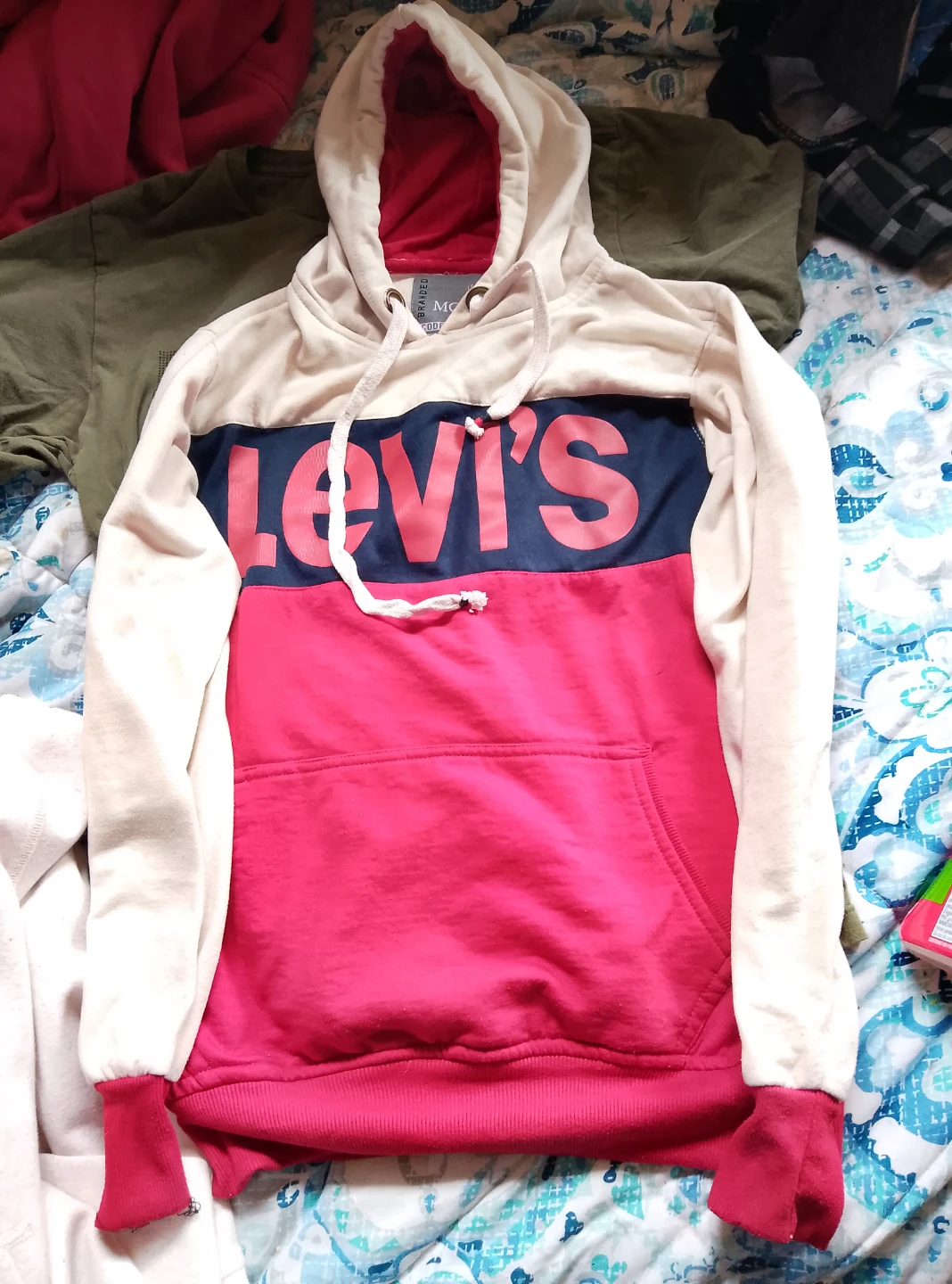 Levi's Colour Block Hoodie - photo 3