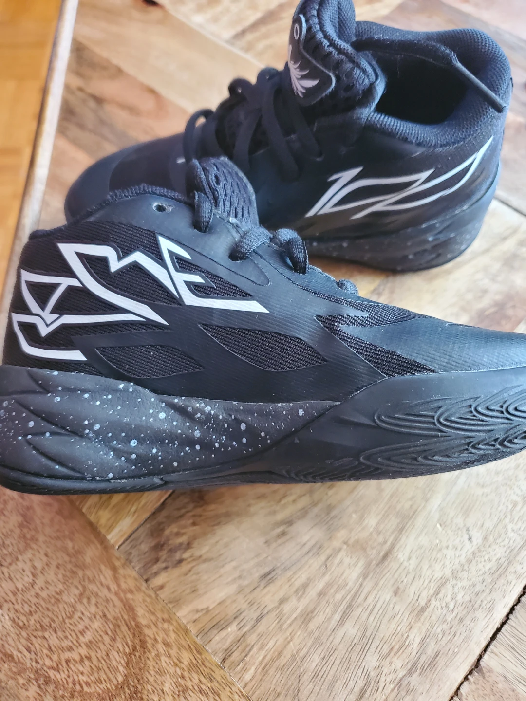 Puma MB.01 Kids Basketball Shoes - Black - photo 3