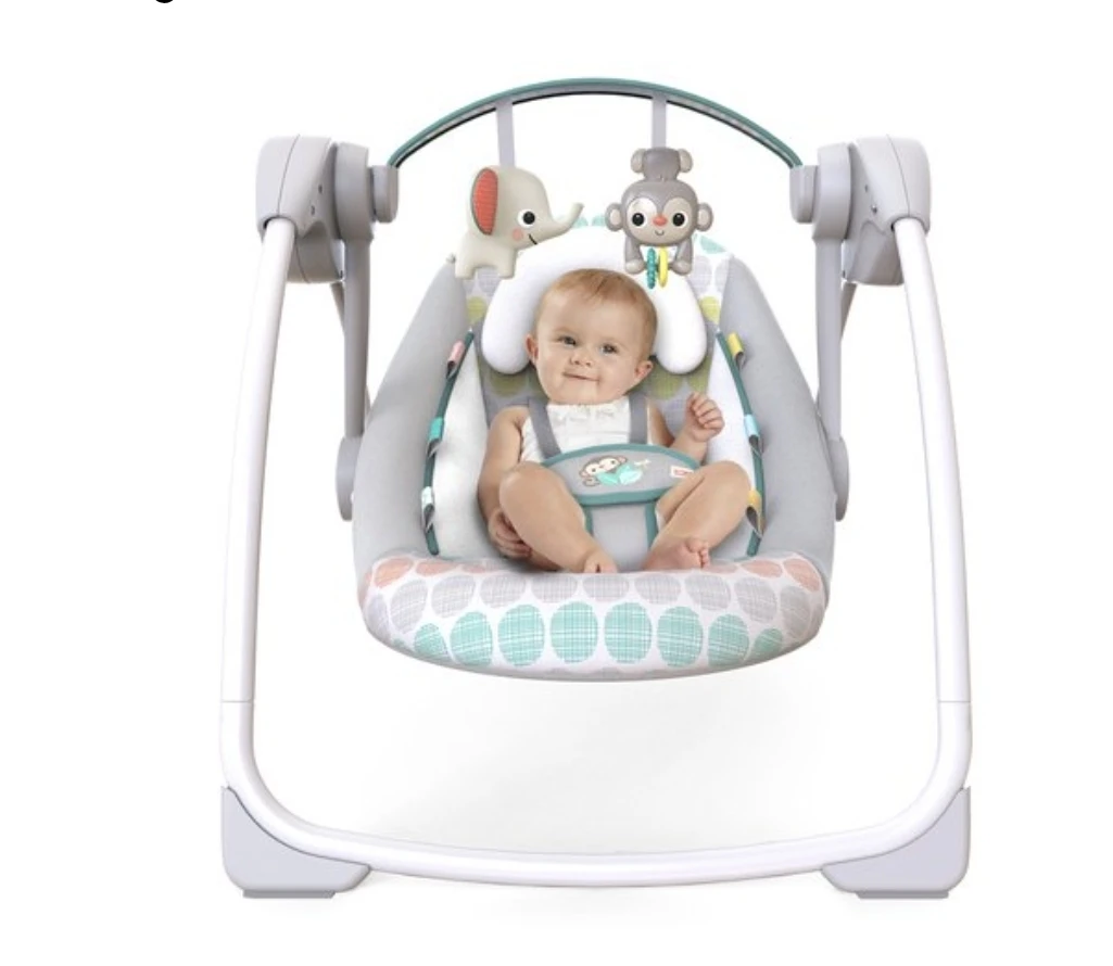Bright Starts "Playful Pals" Portable Baby Swing