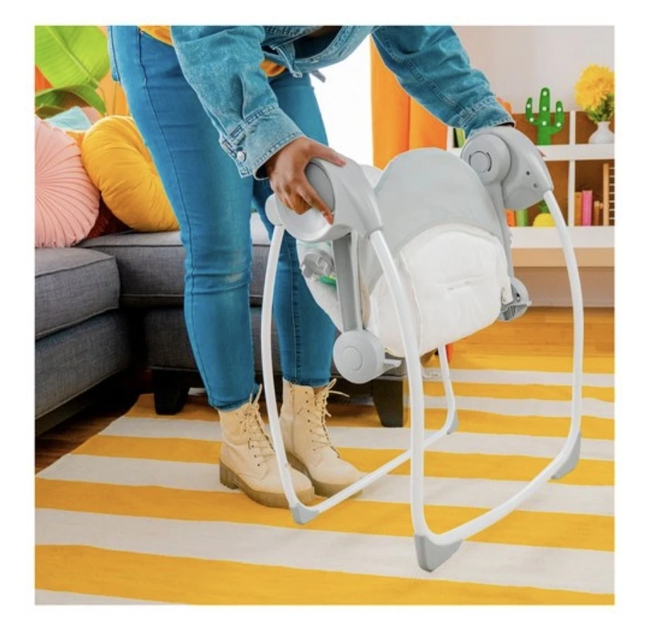 Bright Starts "Playful Pals" Portable Baby Swing - photo 2