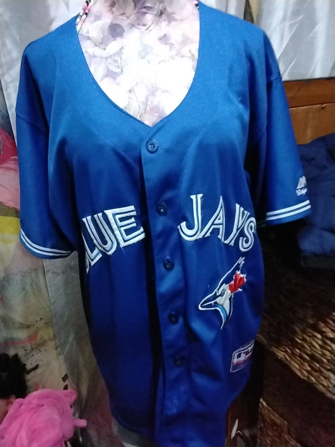 Majestic Toronto Blue Jays "Stroman" Baseball Jersey Size 48
