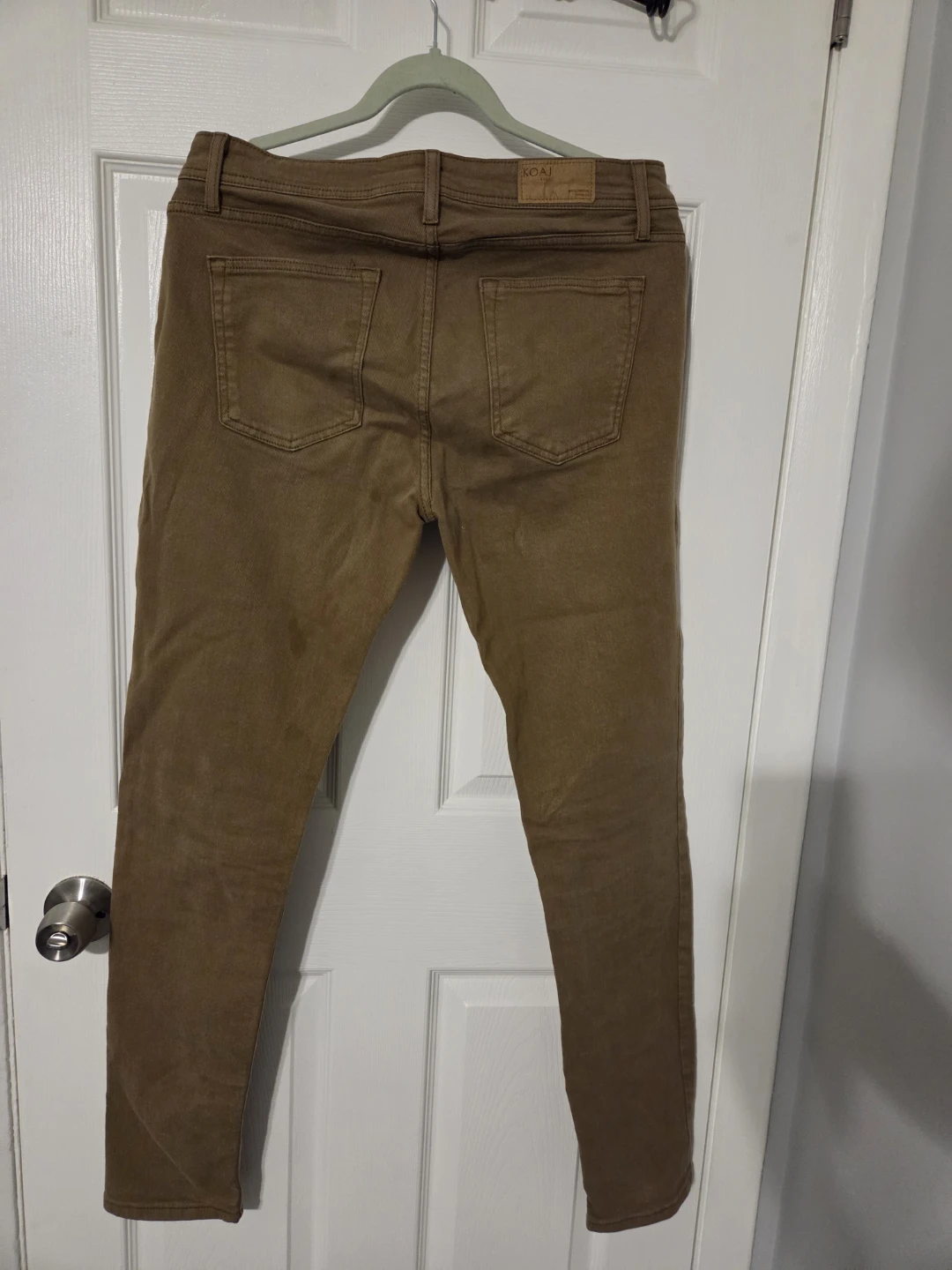 Jeans Slim Fit Size 30 Brown - photo 2