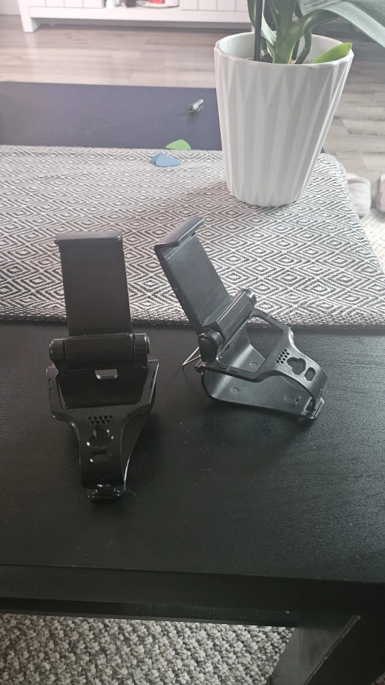 Black Phone Clip Mount Holder for PS5 Controller